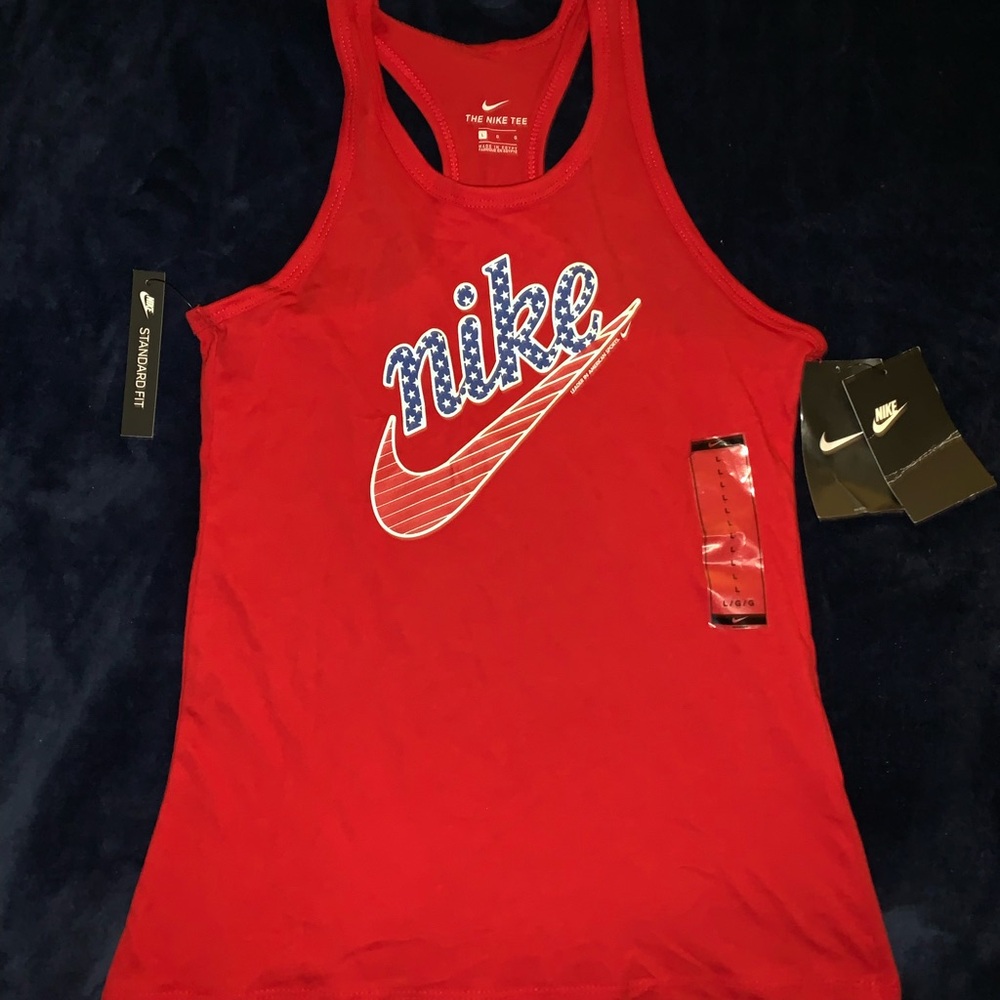 Nike Red Tank Top